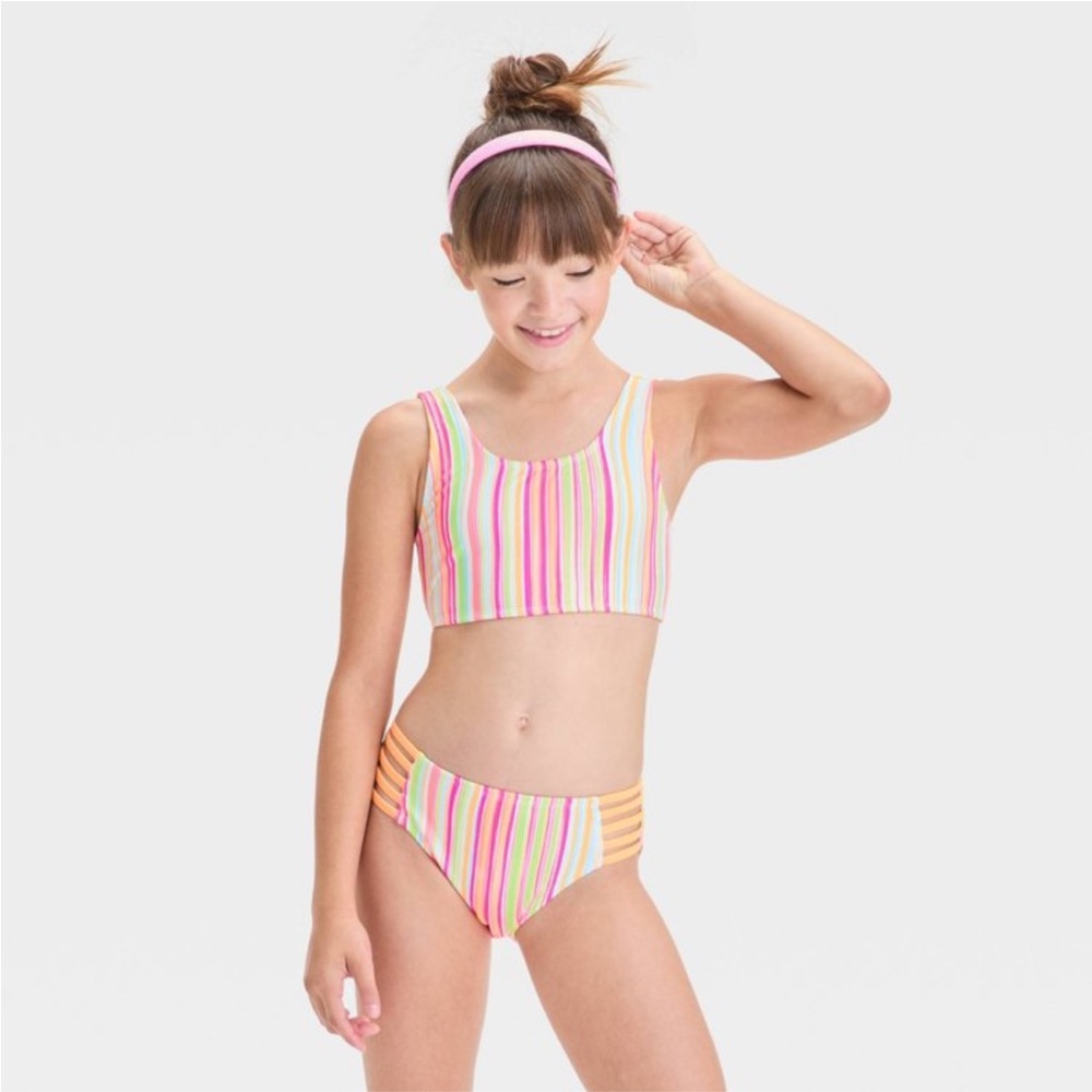 Colorful Striped Kids Bottom